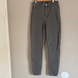 Zara Basic Denim in Light Gray